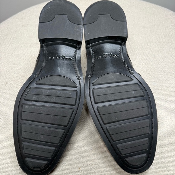 Cole Haan Leather Derby Shoes Men’s 9.5M Black Dress Shoes C32351 main image 8